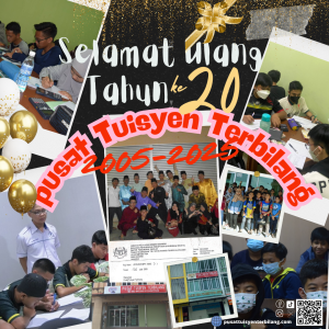 Selamat Ulang Tahun ke 20 Pusat Tuisyen Terbilang