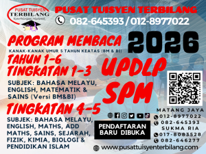 PENDAFTARAN TUISYEN TAHUN 2026 KINI BERMULA